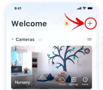 A-zone YI IoT App Add camera A-zone YI IoT App Add camera