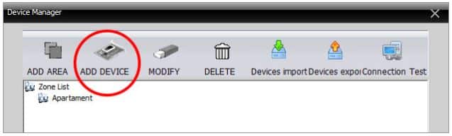 Add device to the XMeye CMS Add device to the XMeye CMS