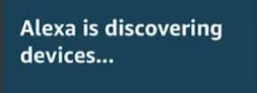 Alexa App Discovering Devices Alexa App Discovering Devices
