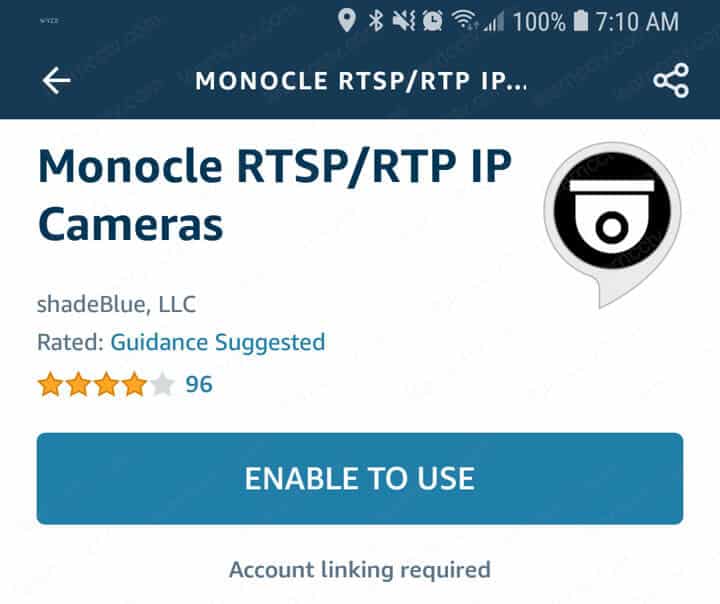 Alexa Skill Monocle Enable to Use Alexa Skill Monocle Enable to Use