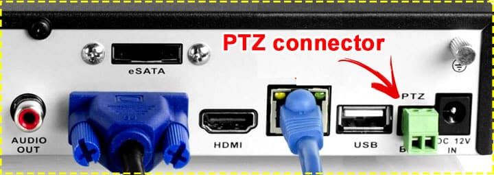 Amcrest 960H DVR PTZ connection Amcrest 960H DVR PTZ connection