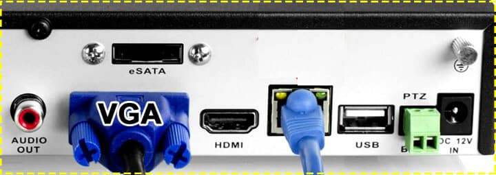Amcrest 960H DVR VGA connection Amcrest 960H DVR VGA connection