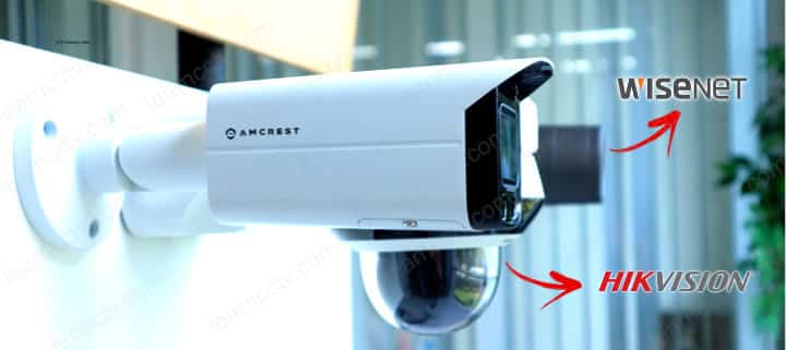 Amcrest Hikvision and Samsung cameras Amcrest Hikvision and Samsung cameras