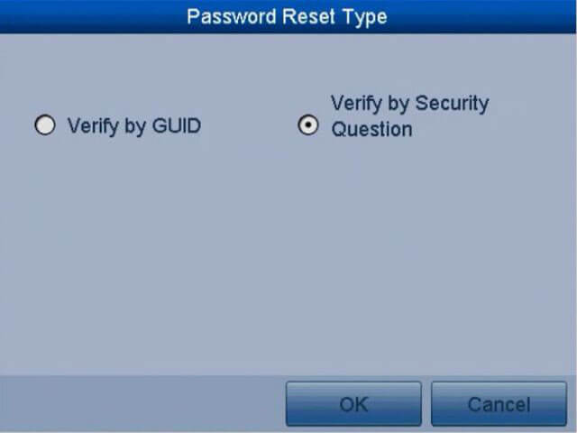 Ankke DVR verifify security question Ankke DVR verifify security question