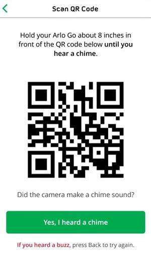 Arlo-App-Scan-Code Arlo QR code
