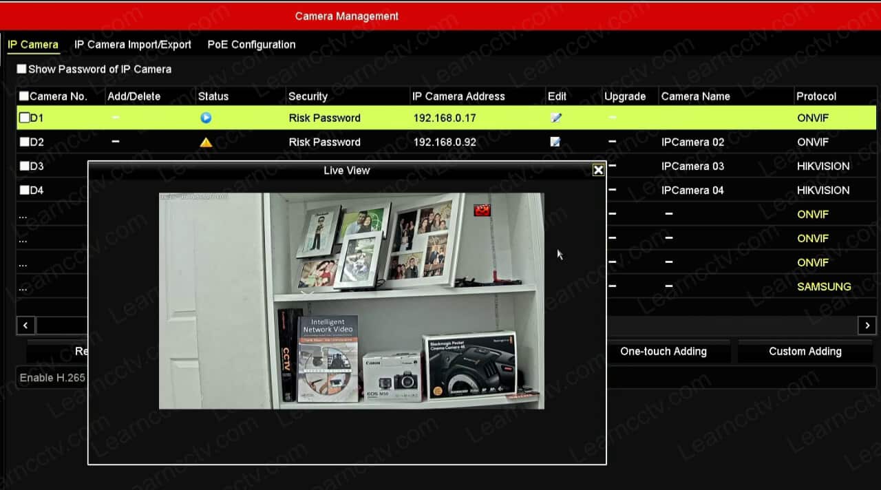 Axis camera working in the Hikvision NVR Axis camera working in the Hikvision NVR
