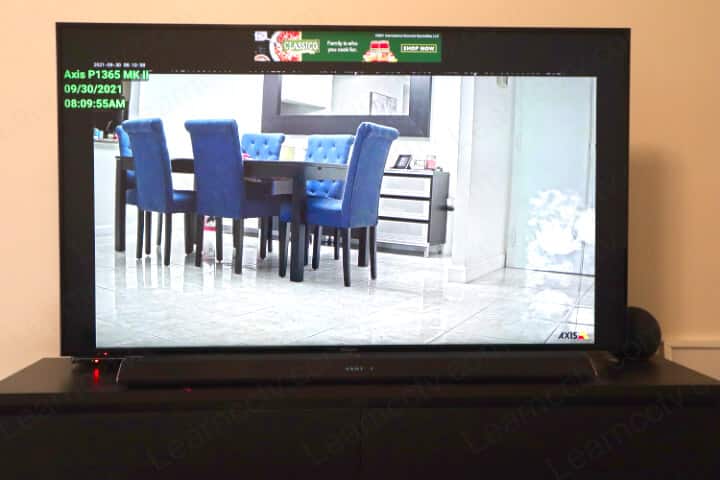 Axis IP camera on fire TV stick Axis IP camera on fire TV stick