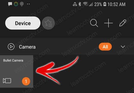 Camera added to the App Camera added to the App