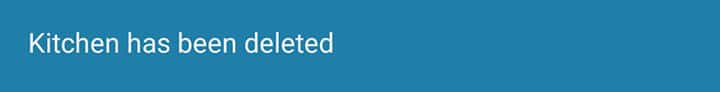 Camera deletion confirmation Camera deletion confirmation
