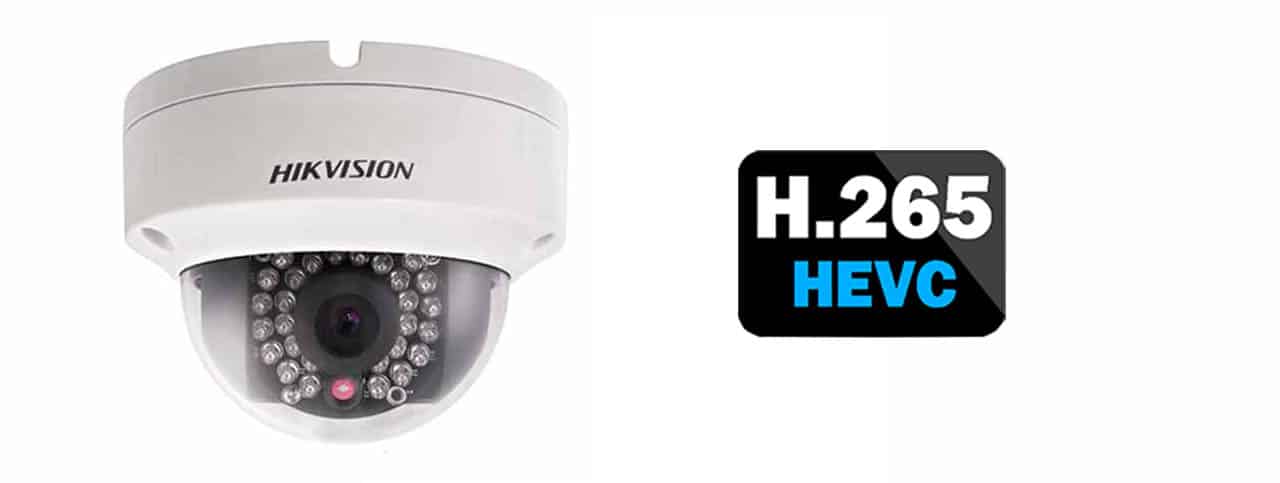 Hikvsion H.265 camera DS-2CD3145F-IS CODEC H.265