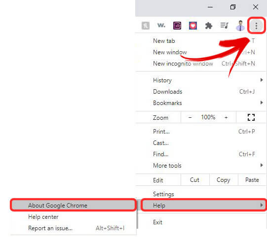 Google Chrome latest version Google Chrome latest version