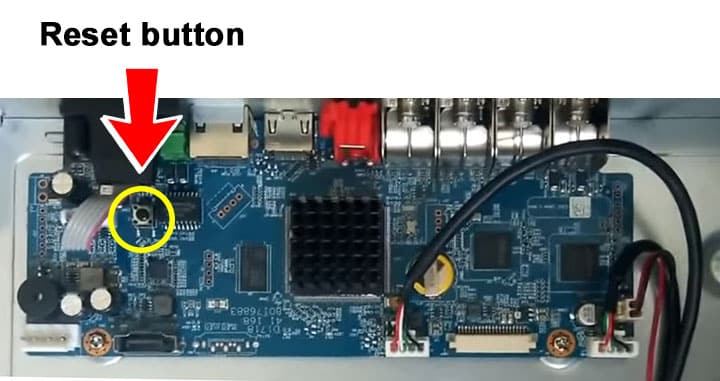Dahua DVR reset button 01 Dahua DVR reset button 01