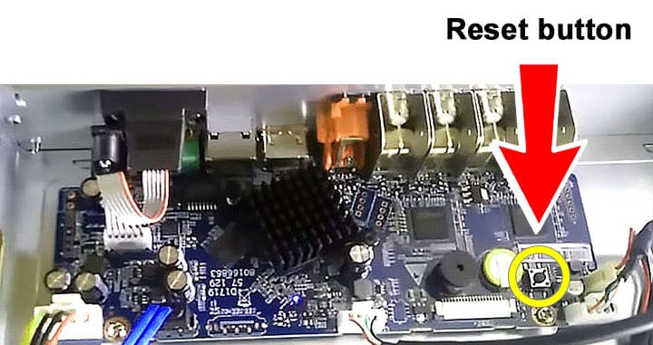 Dahua DVR reset button 02 Dahua DVR reset button 02