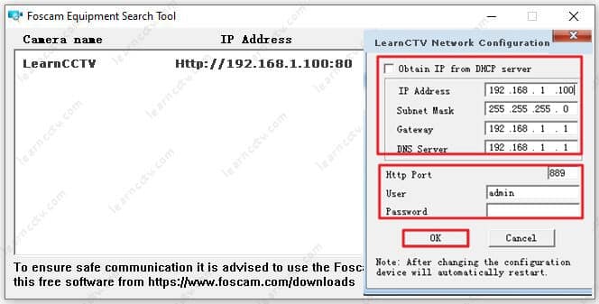 Foscam IP camera tool Foscam IP camera tool