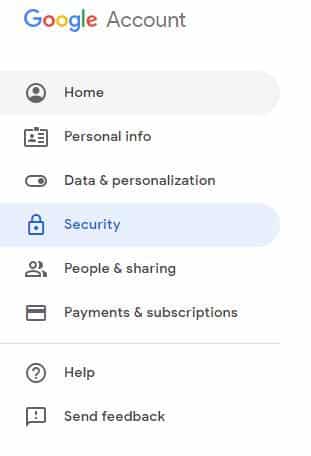 Google Security Config Google Security Config