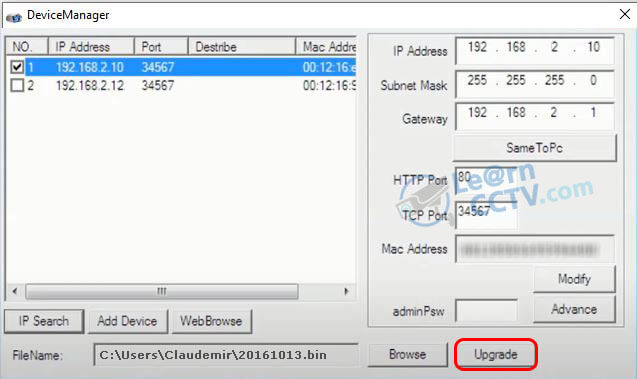 H264 DVR Update Tool Upgrade H264 DVR Update Tool Upgrade
