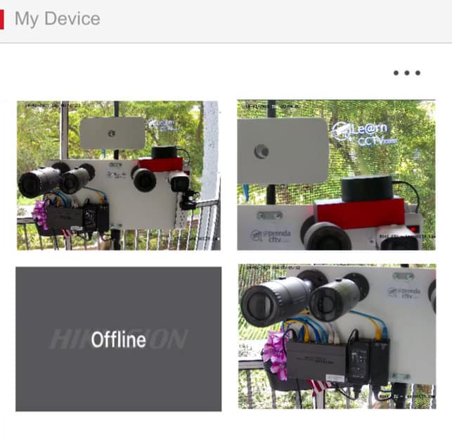 Hik connect not showing all cameras Hik connect not showing all cameras