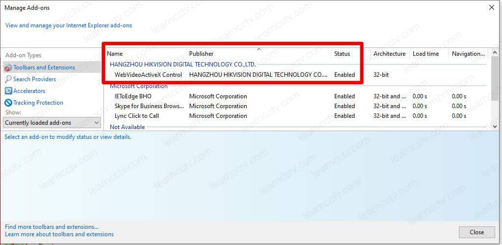 Hikvision Active X Control Hikvision Active X Control