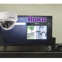 Hikvision Camera on a Roku TV