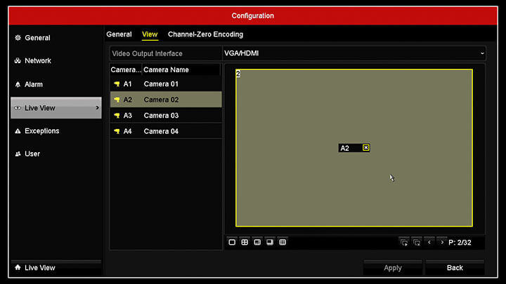 Hikvision DVR Channel 02 Display Hikvision DVR Channel 02 Display