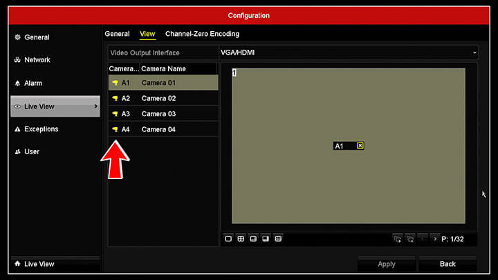 Hikvision DVR Channel Display Hikvision DVR Channel Display