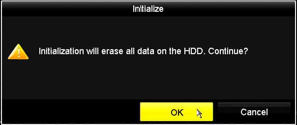 Hikvision DVR Format HDD Hikvision DVR Format HDD