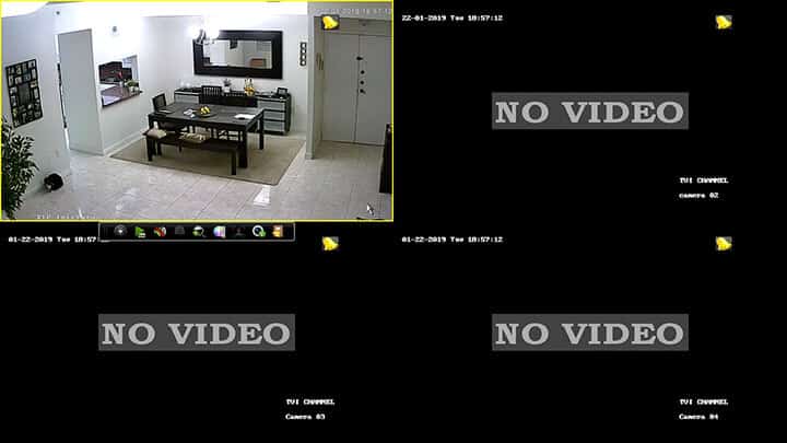 Hikvision DVR Main Screen Hikvision DVR Main Screen