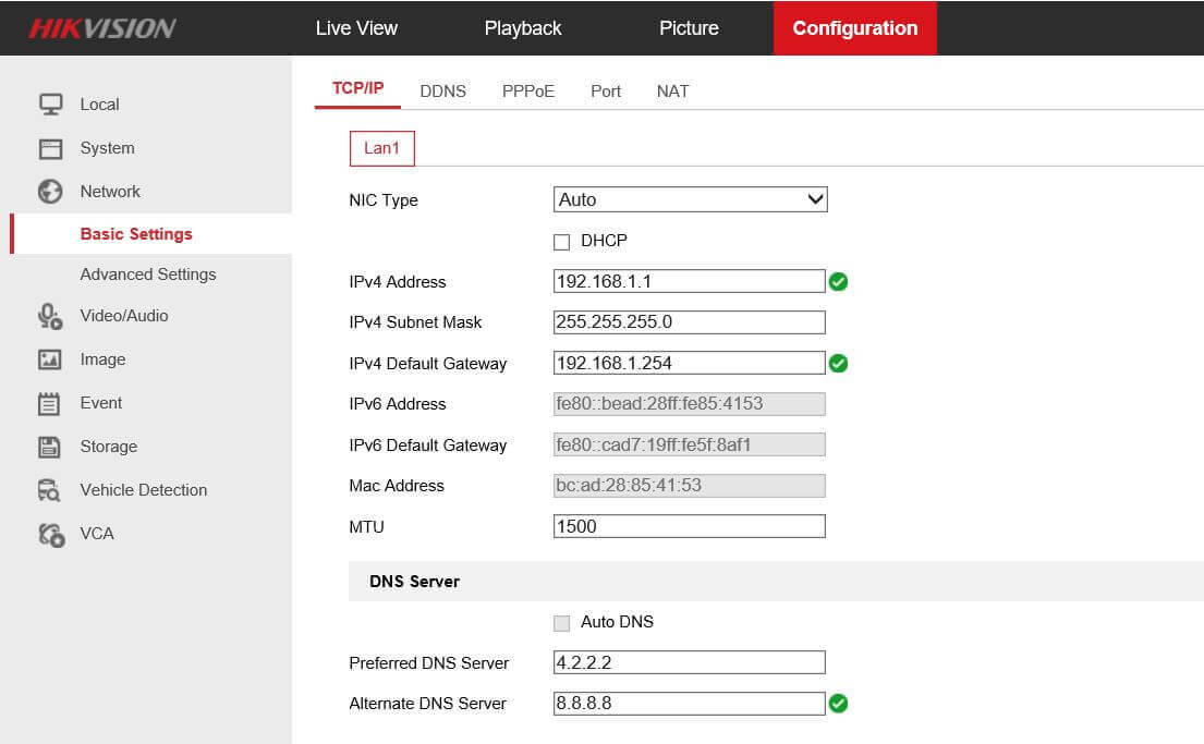 Hikvision-DVR-Network-Configuration-Menu Hikvision DVR Network Menu