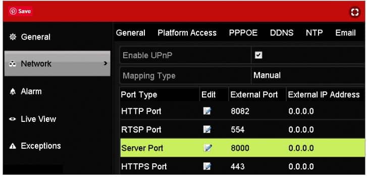 Hikvision DVR Port Numbers Hikvision DVR Port Numbers