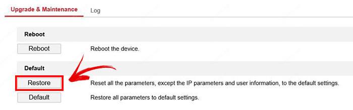 Hikvision-DVR-restore-factory-default Hikvision DVR factory default