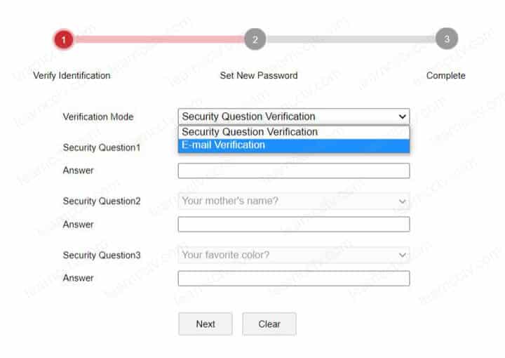Hikvision Email Verification Hikvision Email Verification