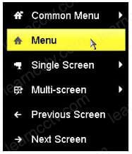 Hikvision Floating Menu Hikvision Floating Menu