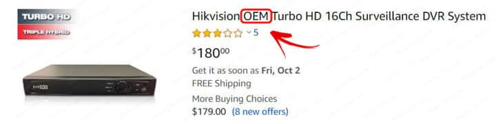 Hikvision OEM DVR Hikvision OEM DVR