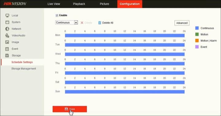 Hikvision playback failed continous recording Hikvision playback failed continous recording