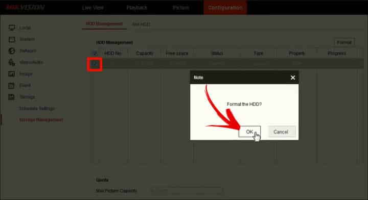 Hikvision playback failed format HDD Hikvision playback failed format HDD