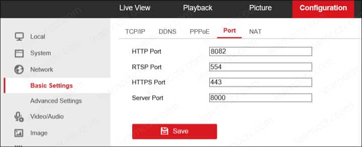 Hikvision port numbers Hikvision port numbers