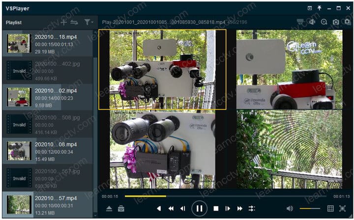 Hikvision VSPlayer Multiple videos Hikvision VSPlayer Multiple videos