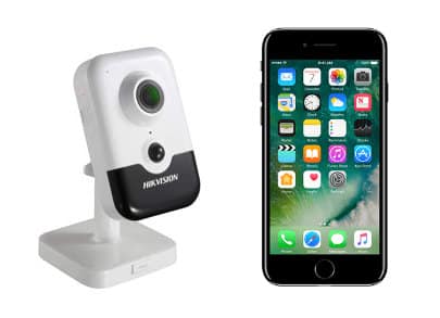 Hikvision WiFi camera setup via smartphone