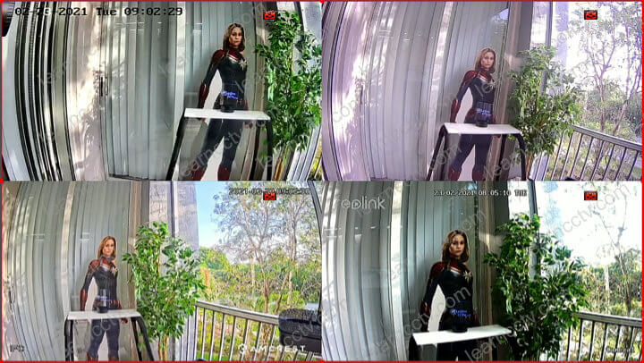 IP cameras connected to the Hikvision NVR IP cameras connected to the Hikvision NVR