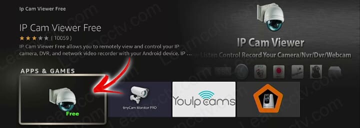 IPCam Viewer for Fire TV Stick IPCam Viewer for Fire TV Stick