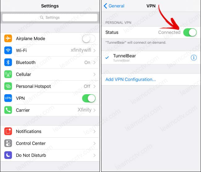 IPhone VPN IPhone VPN
