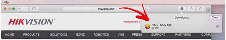 iVMS-4200 for MAC Download Package iVMS-4200 for MAC Download Package