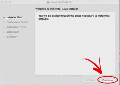 Click continue button Click continue button