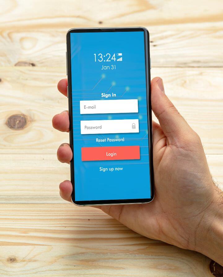 Settings in app Settings in app