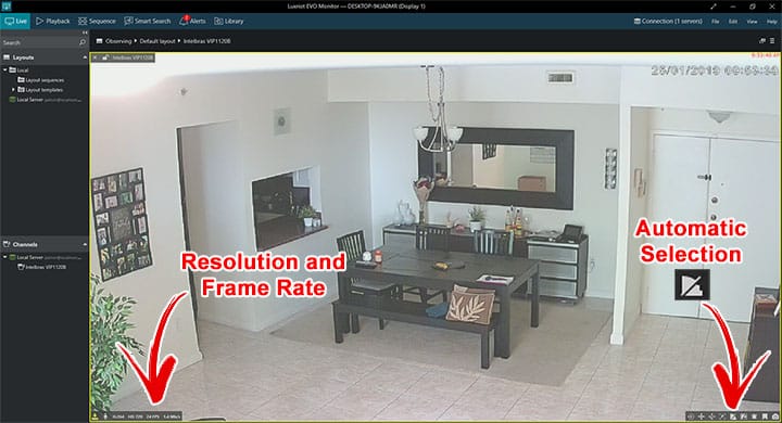 Luxriot automatic stream and quality Luxriot automatic stream and quality
