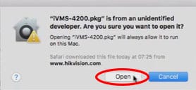 MAC OS Open window MAC OS Open window