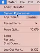 MAC OS System preferences MAC OS System preferences