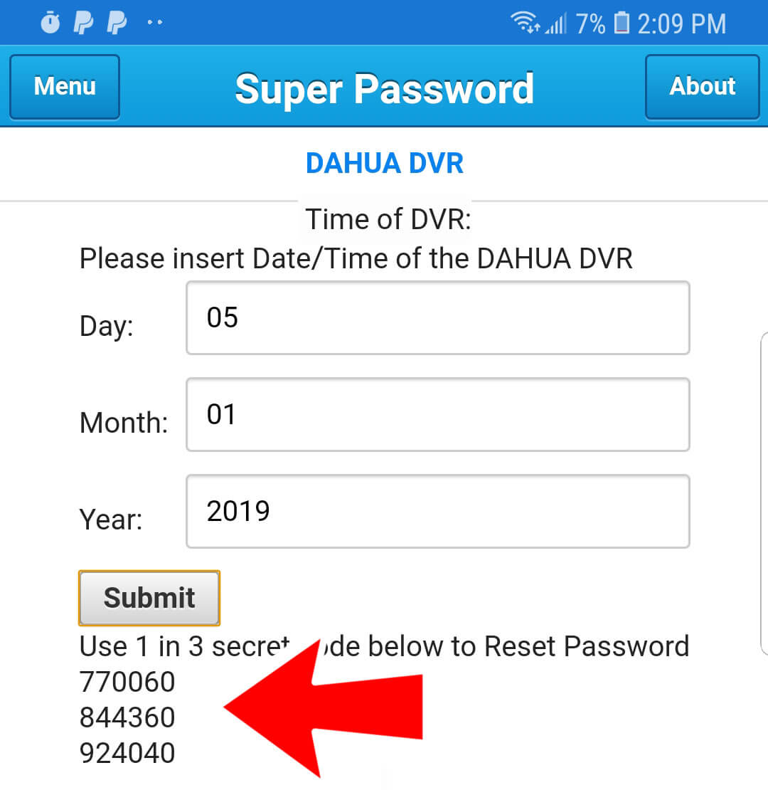 Mobile DVR Reset Tool Mobile DVR Reset Tool