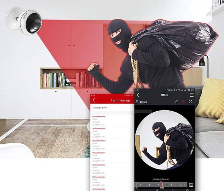 Motion Detection and alarm Motion Detection and alarm