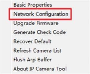 Network Configuration Network Configuration
